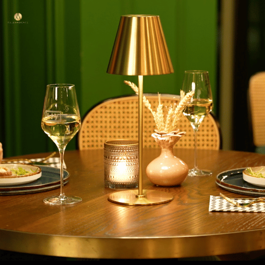 Oplaadbare tafellamp design