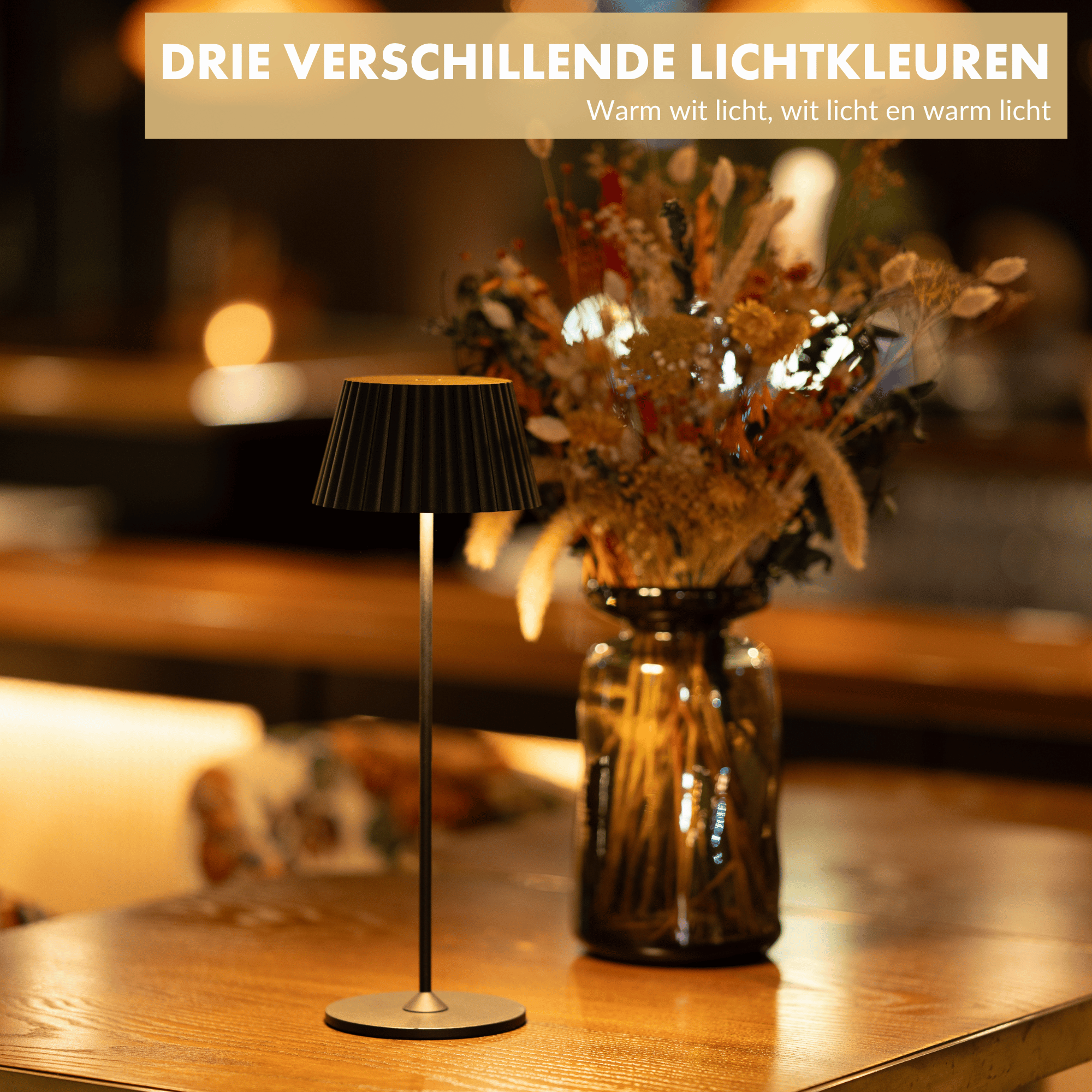 Fullambience Ribble Zwart incl. Oplaadstation 5200 mAh