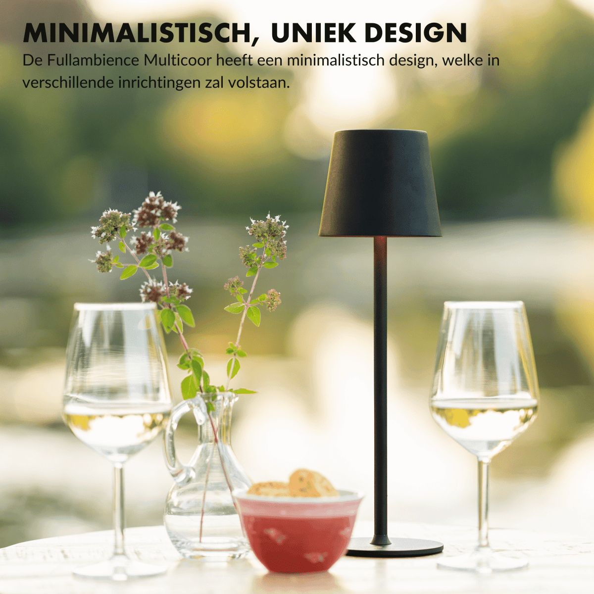 Fullambience Oplaadbare Tafellamp Multicolor - Fullambience