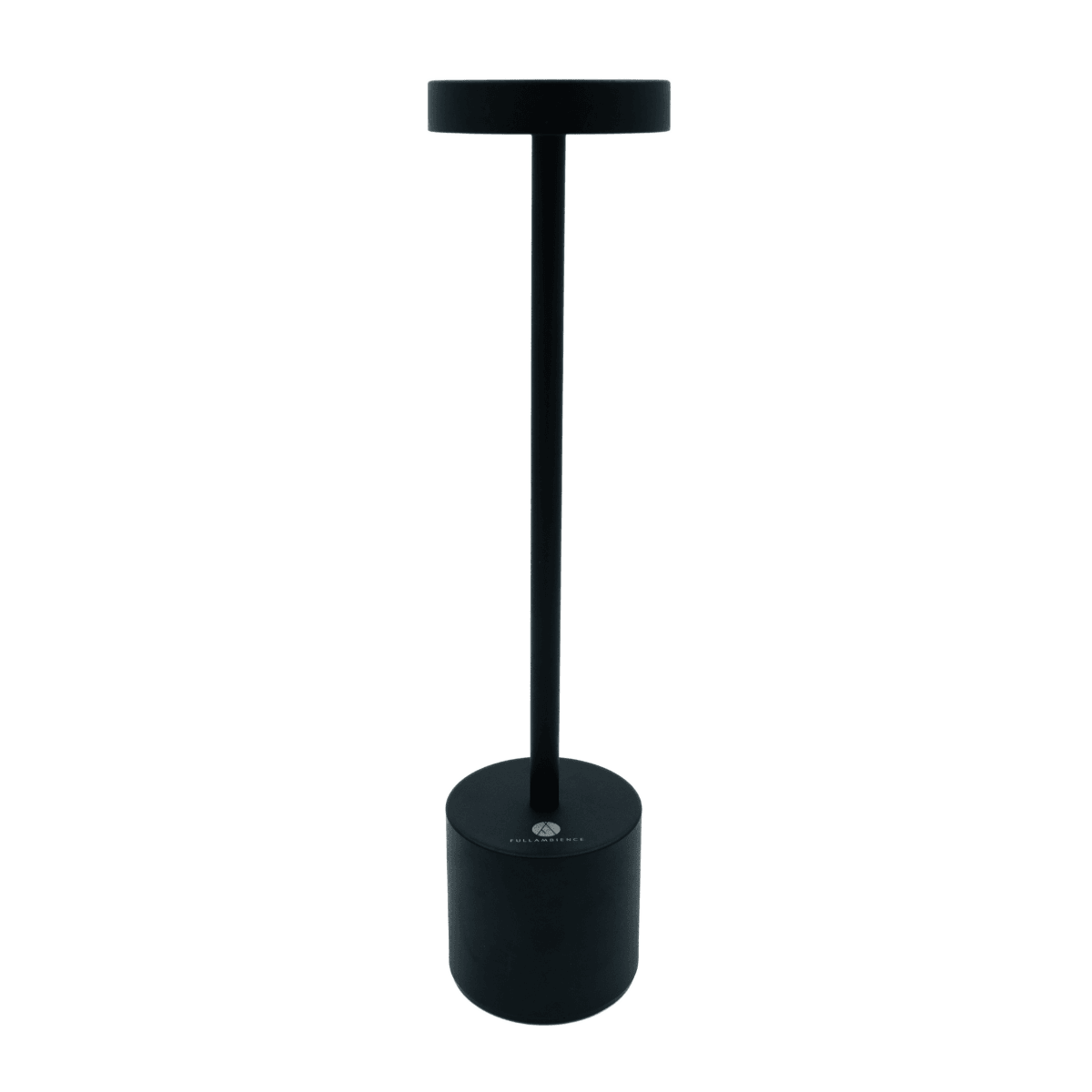 Fullambience Bright Oplaadbare Tafellamp 3 LED-kleuren Zwart - Fullambience